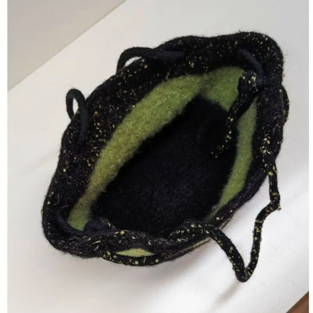 Artisan Felted Wool Bag - Picture 3 of 10